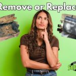 a woman contemplating whether to remove or replace her heating oil tank in her Bucks County, PA home